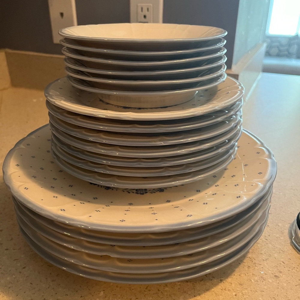 Renaissance stoneware dishes